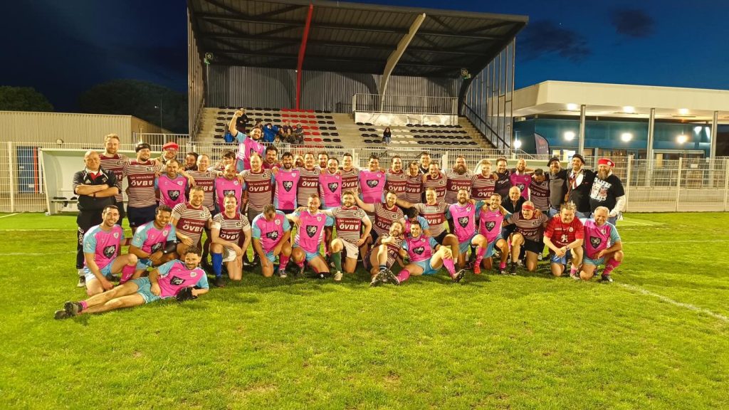 Mannschaftsevent im Stadion